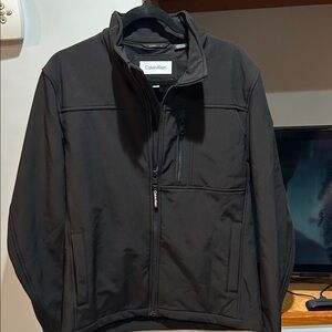 Calvin Klein Charcoal Full-Zip Jacket